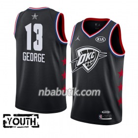 NBA Børn Trøje Oklahoma City Thunder Paul George 13 2019 All-Star Jordan Brand Sort Swingman